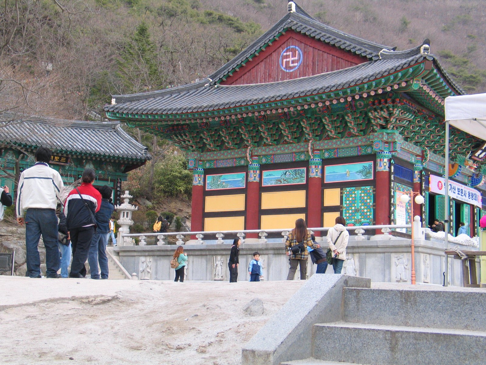 강화도 석모도 보문사 전경